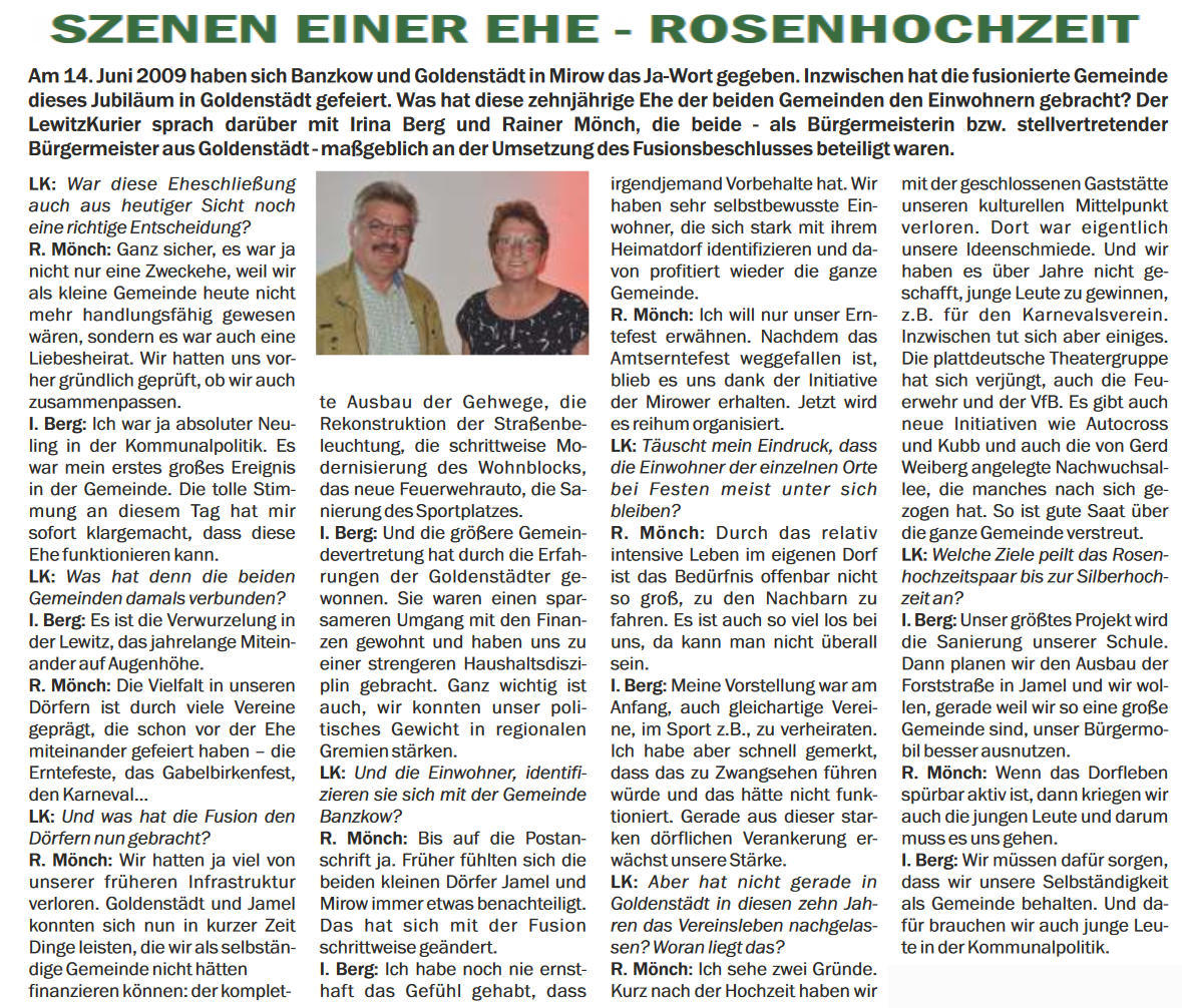 Rosenhochzeit